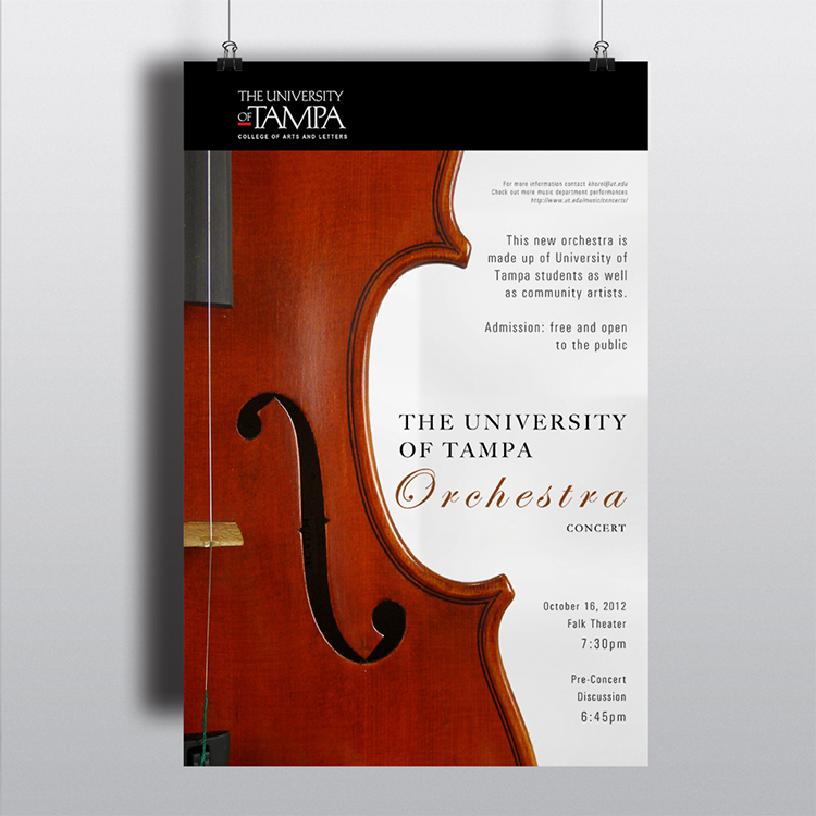 University of Tampa Print and Logo Design